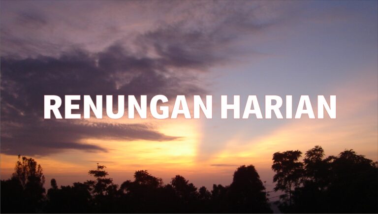 Renungan Harian Matius 20: 17-18